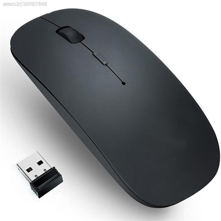 موس بی سیم طرح Apple رنگ مشکی